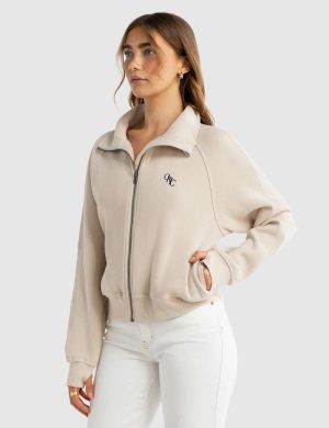 Ortc Ava Monogram Jacket Bone