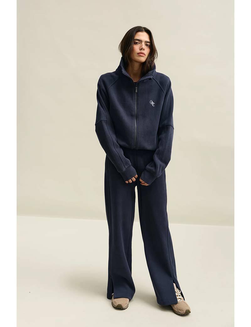 Ortc Ava Monogram Jacket Navy