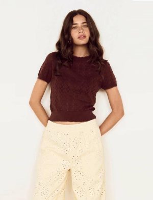 Minkpink Calla Knit Tee