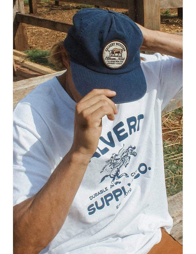 Calvert Journey Snapback Navy