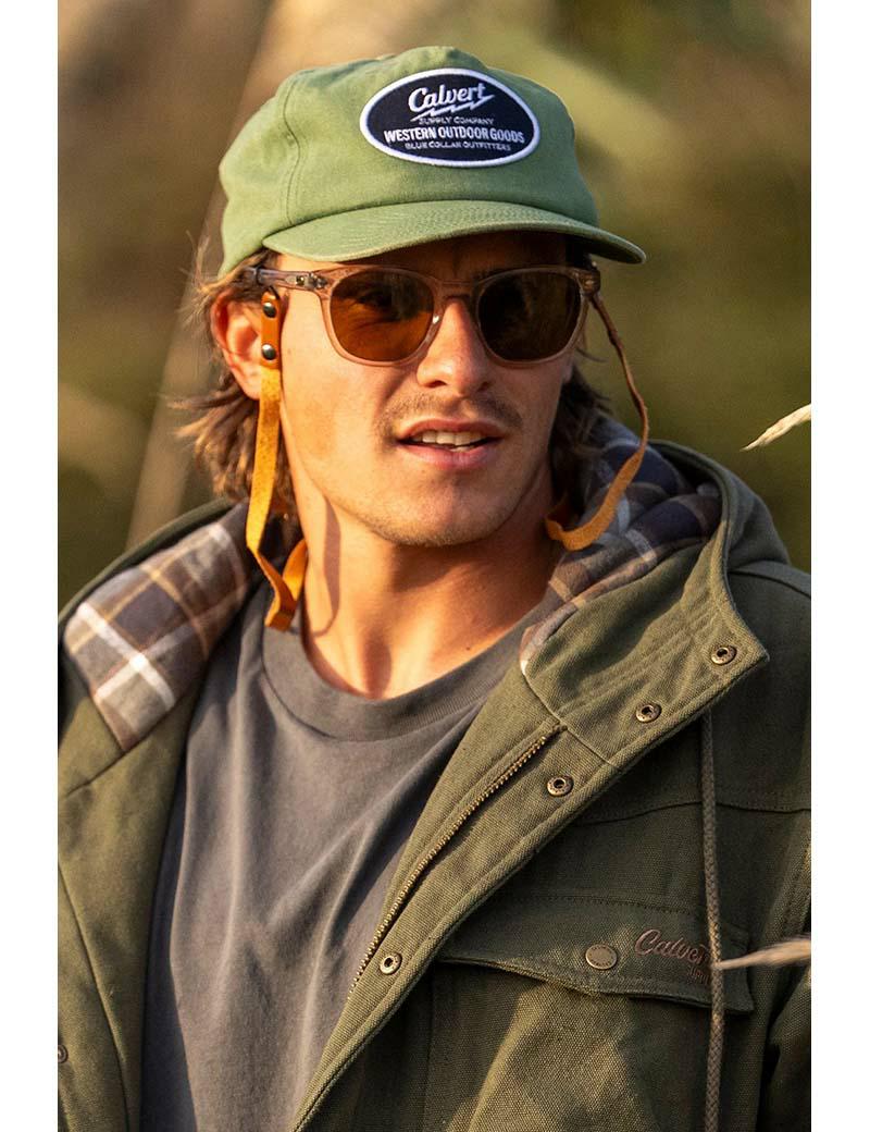 Calvert Blue Collar Cap Olive