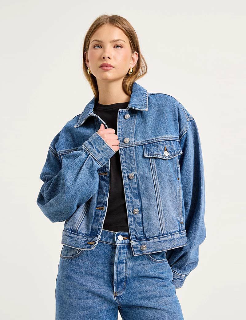Rollas Denim Swing Jacket Soho