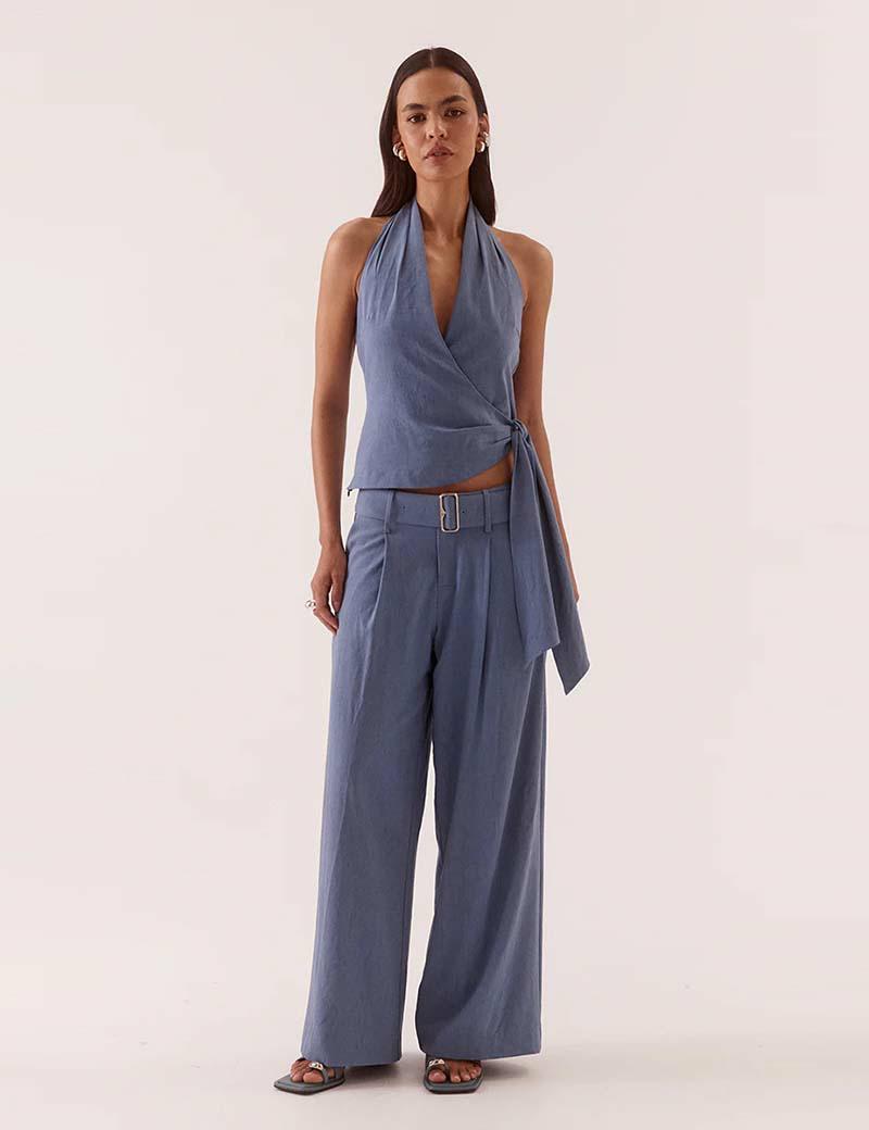 Sovere Deena Pant Blue