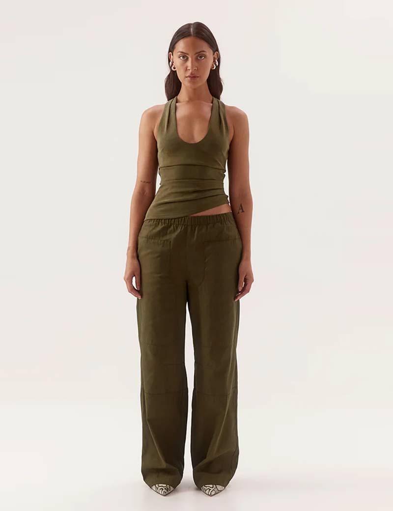 Sovere Remy Pant Deep Khaki