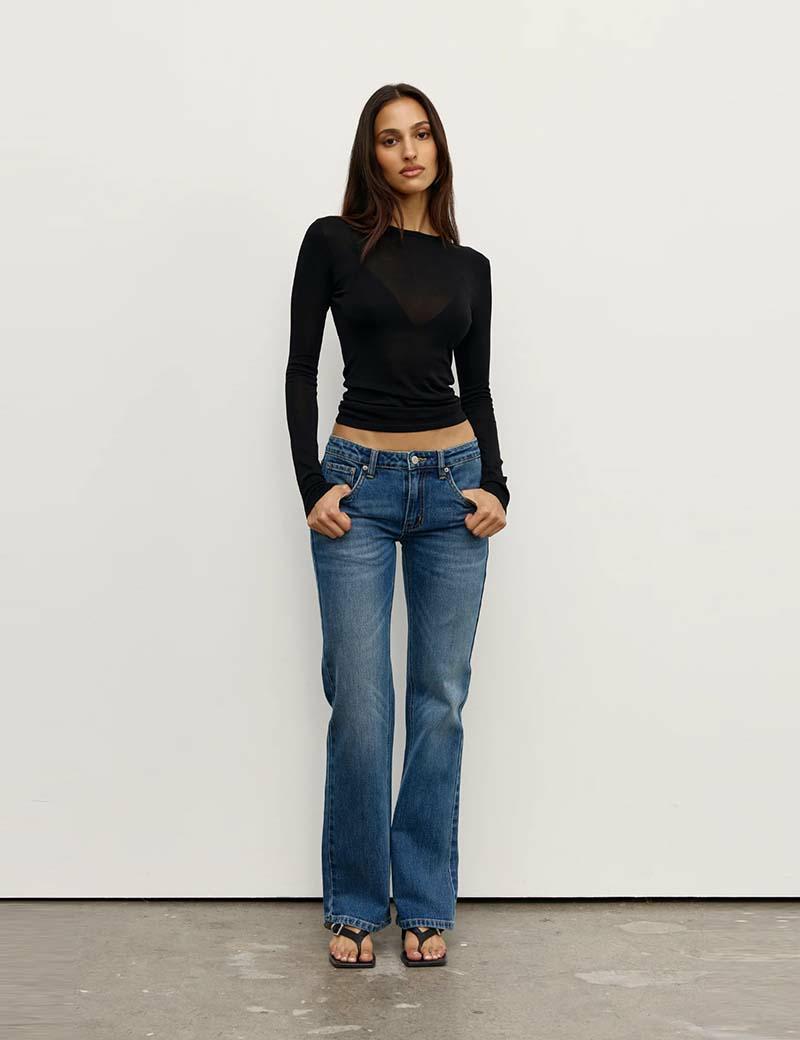 Bayse Brand Stevie Top Black