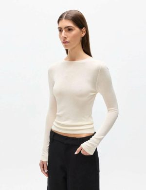 Bayse Brand Stevie Top Ivory