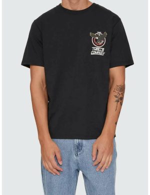 Thrills Servicing Tee Black