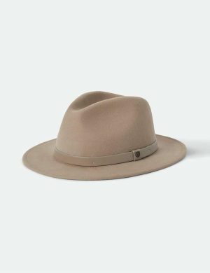 Brixton Messer Fedora Taupe