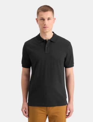 Scotch & Soda Core Logo Piq Polo Blk