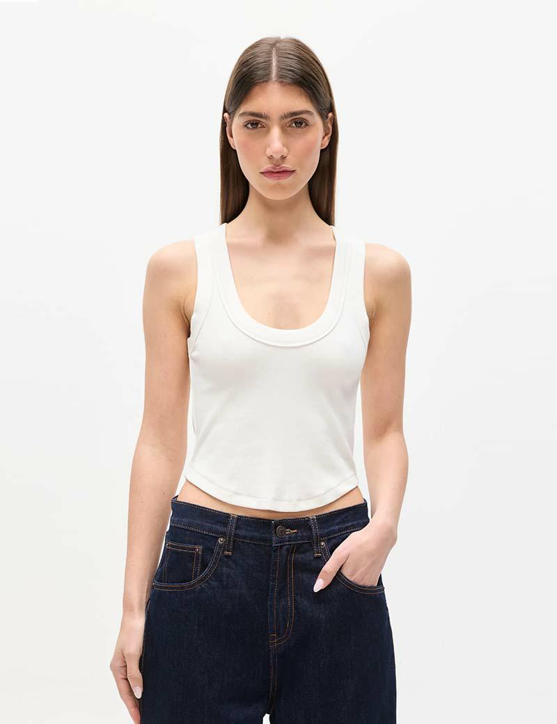 Bayse Brand Matice Top White