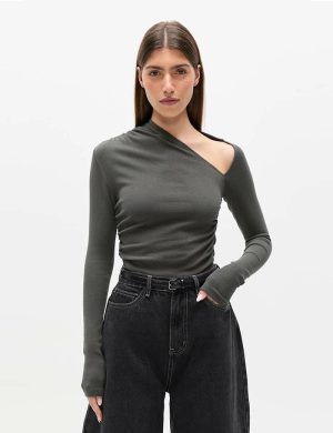 Bayse Brand Sami Top Thunder Grey