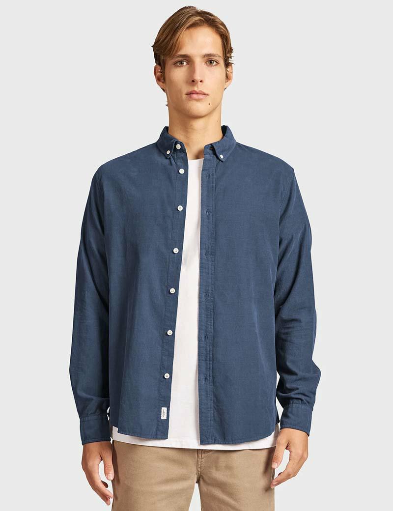 Academy Micro Shirt Blue Horizon