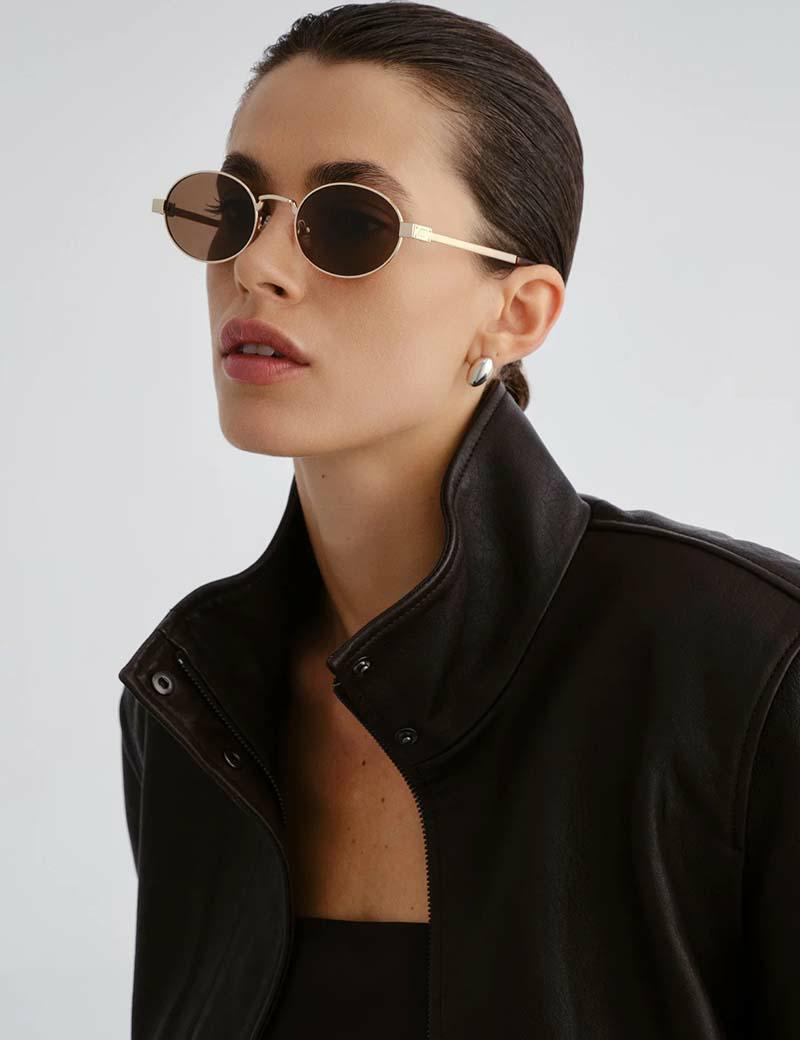 Le Specs Poseidon Deux Gold
