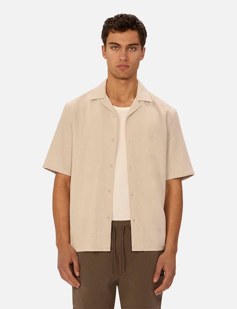 Industrie Marbella Ss Shirt Grain