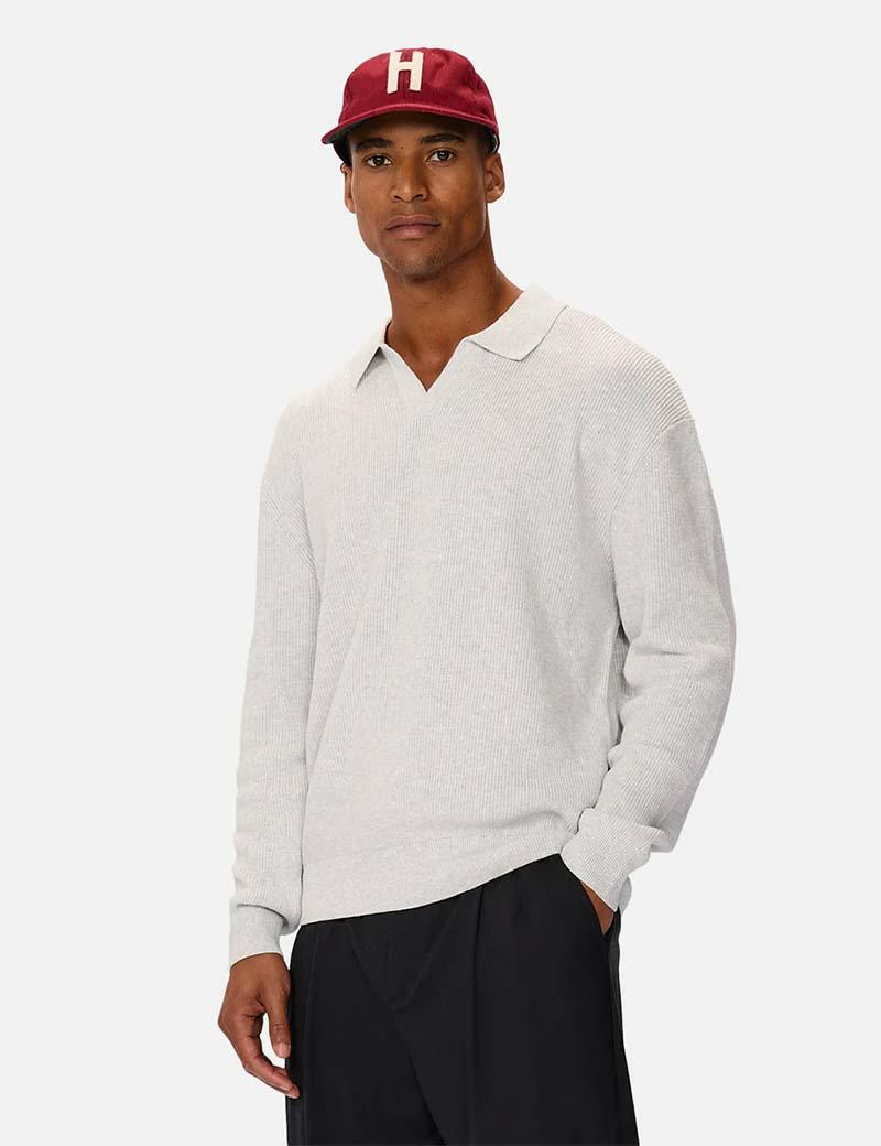 Industrie New England Polo Ice Grey