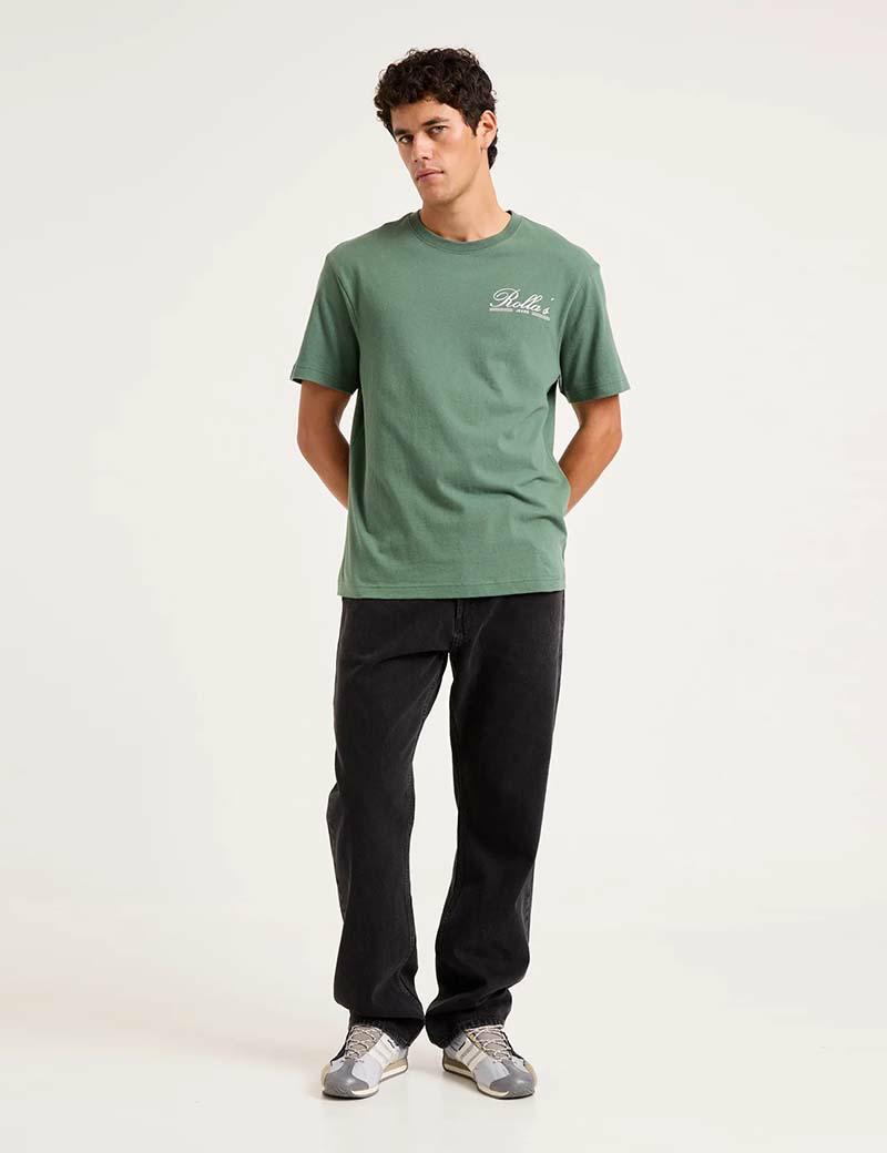 Rollas Classic Stars Tee Sage
