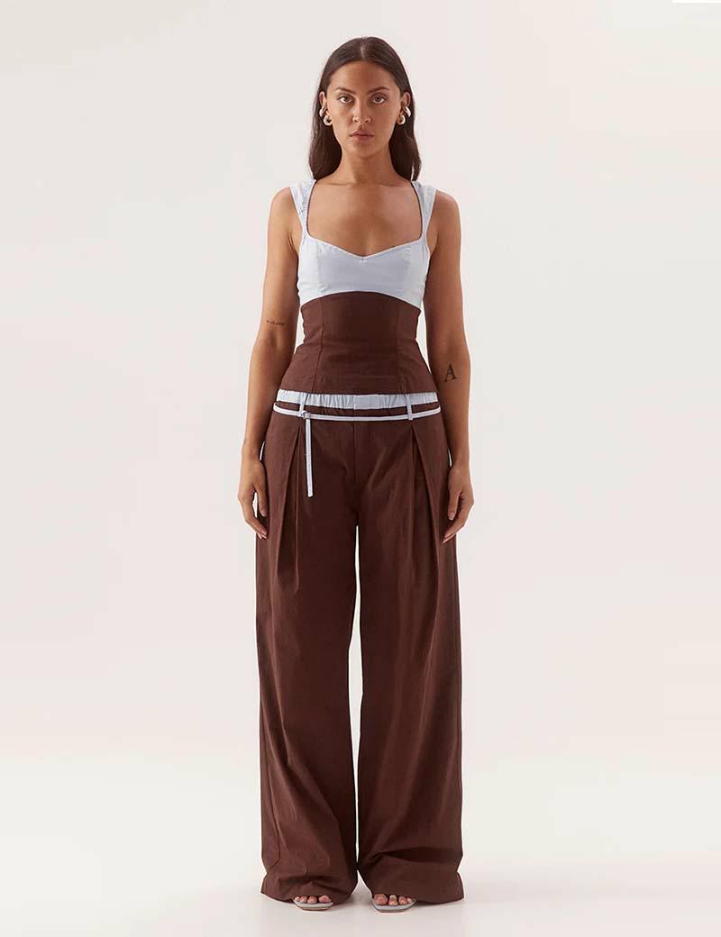 Sovere Britta Pant Choc