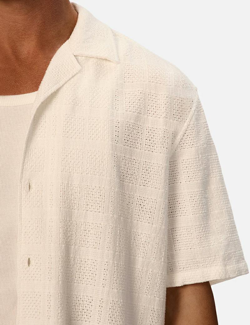 Industrie Ventry Ss Shirt off White