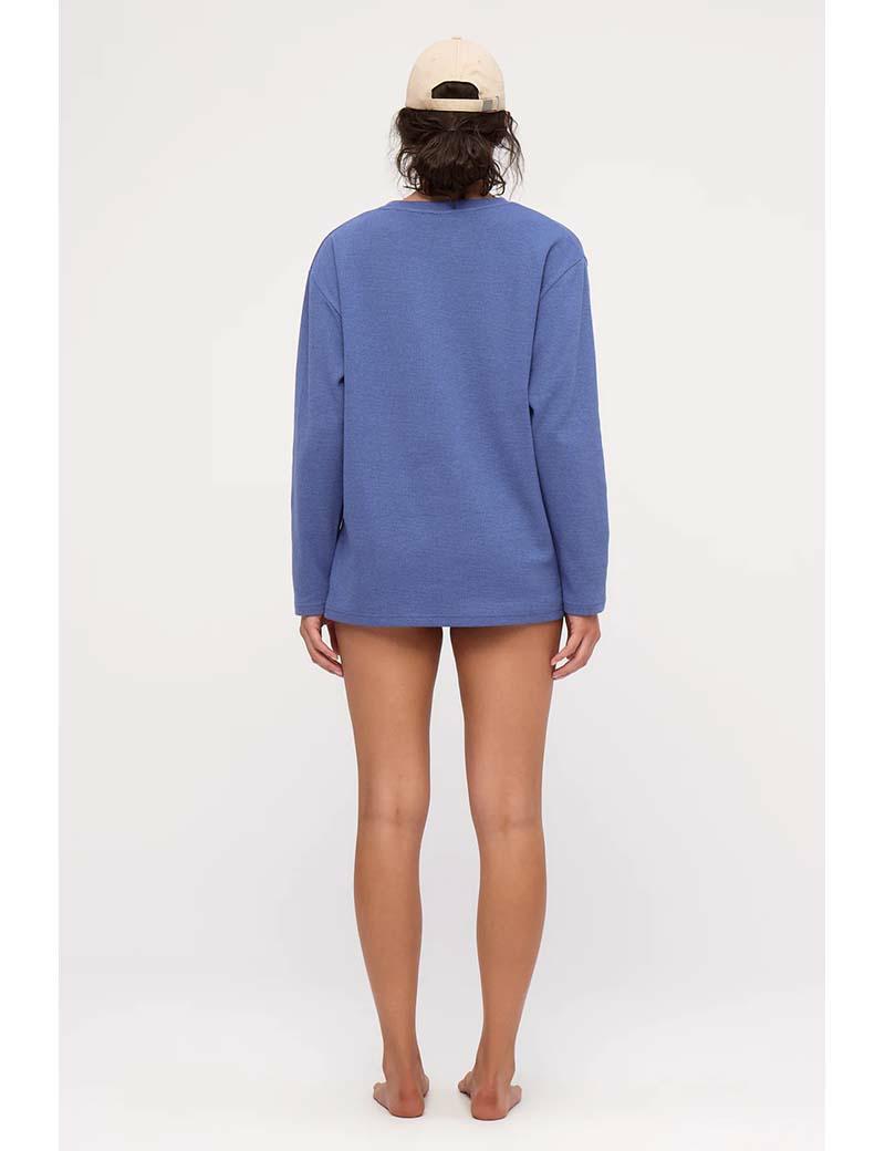 Zulu & Zephyr Waffle Ls Sport Tee